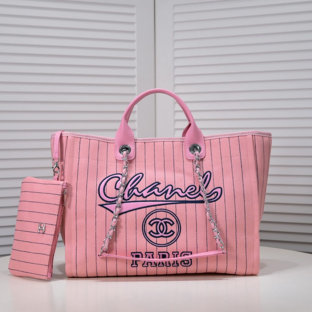 シャネル　CHANEL　ラージ ショッピング バッグ　ドーヴィル　チェンートートバッグ　レディース　大容量！バッグ　4色 - 画像 5