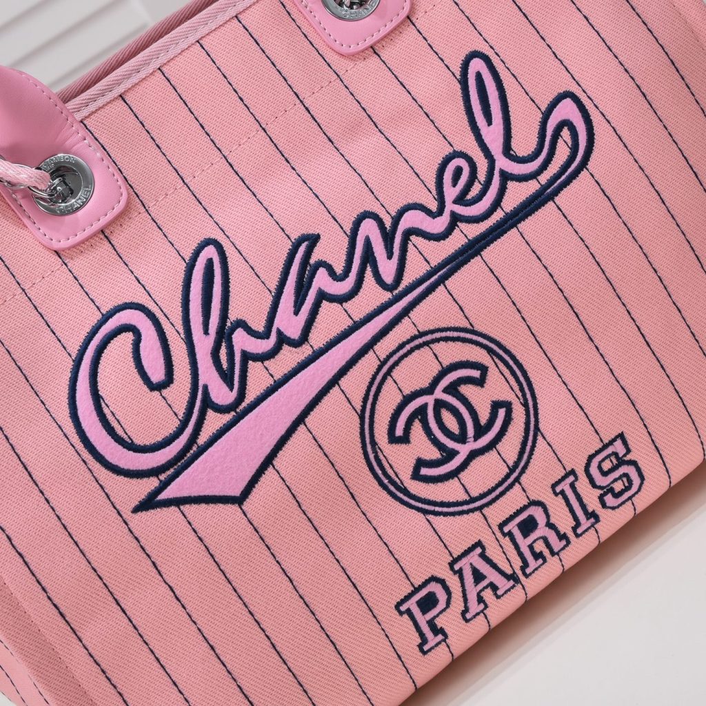 シャネル　CHANEL　ラージ ショッピング バッグ　ドーヴィル　チェンートートバッグ　レディース　大容量！バッグ　4色 - 画像 7