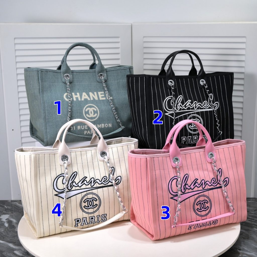 シャネル　CHANEL　ラージ ショッピング バッグ　ドーヴィル　チェンートートバッグ　レディース　大容量！バッグ　4色 - 画像 2