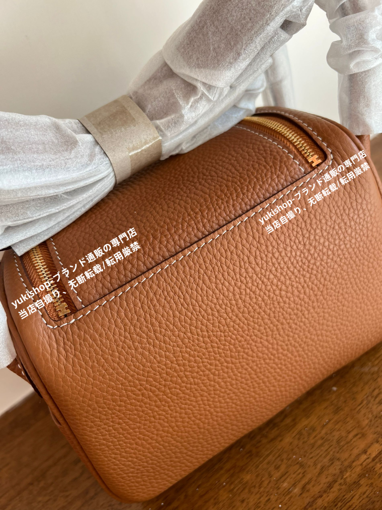 エルメス/HERMES 2way ショルダーバッグ リンディミニ 10色入れ シルバー/ゴールド金具 Lindy Mini - 画像 4