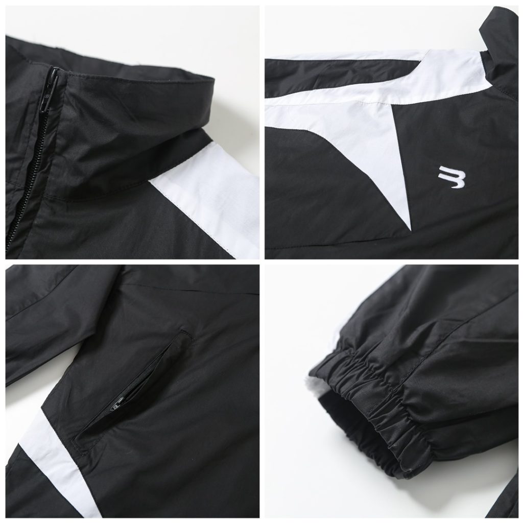 BALENCIAGA バレンシアガ フルジップジャケット 本革 通勤 通学 黒色 - 画像 7