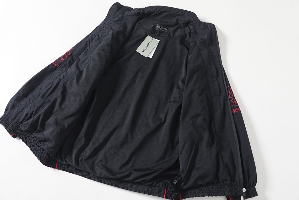 BALenciaga バレンシアガ フルジップジャケット 通勤 ファッション 通勤 通学 ブラック - 画像 5