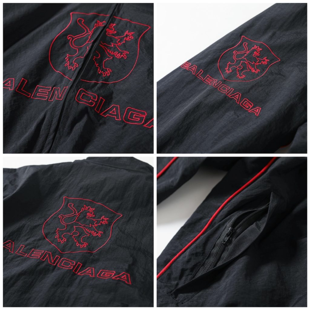 BALenciaga バレンシアガ フルジップジャケット 通勤 ファッション 通勤 通学 ブラック - 画像 6