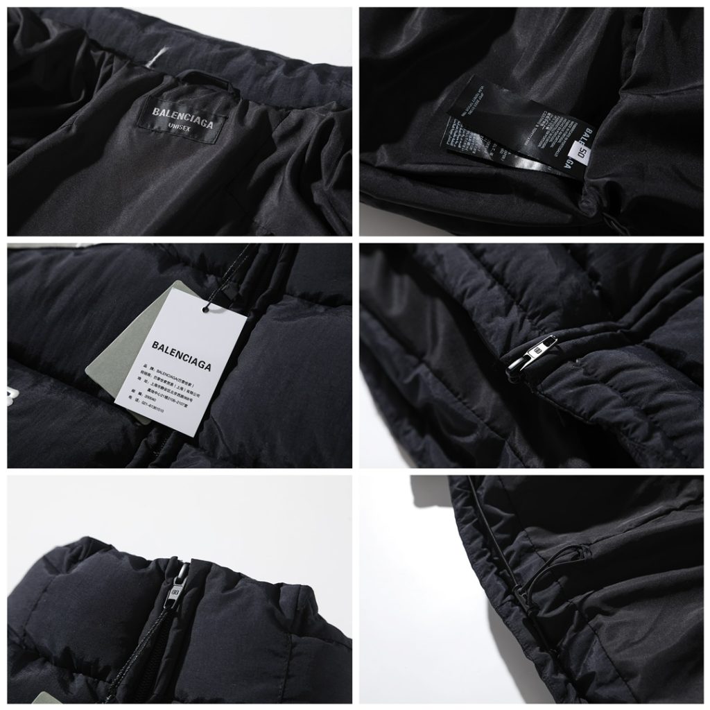 BALENCIAGA バレンシアガ ファッションジャケット 撥水 ブラック 94字 - 画像 8