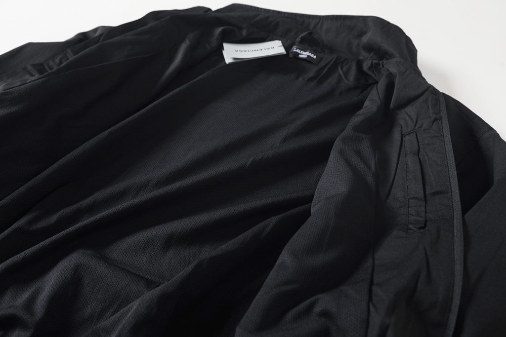 BALENCIAGA バレンシアガ スポーティー フルジップジャケット ブラック - 画像 3