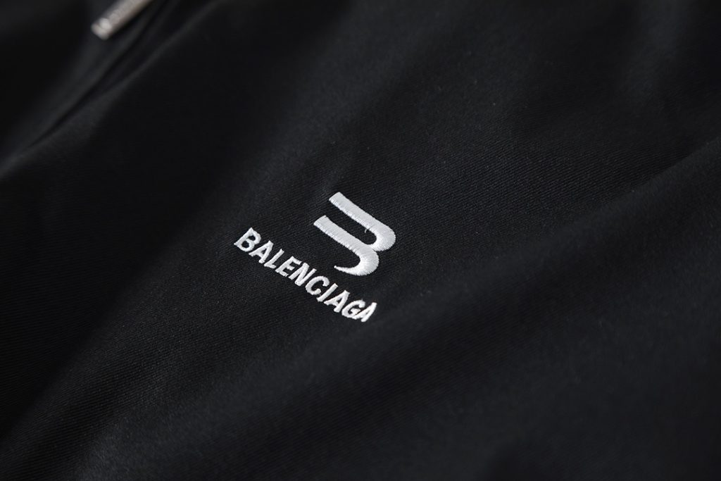 BALENCIAGA バレンシアガ スポーティー フルジップジャケット ブラック - 画像 5