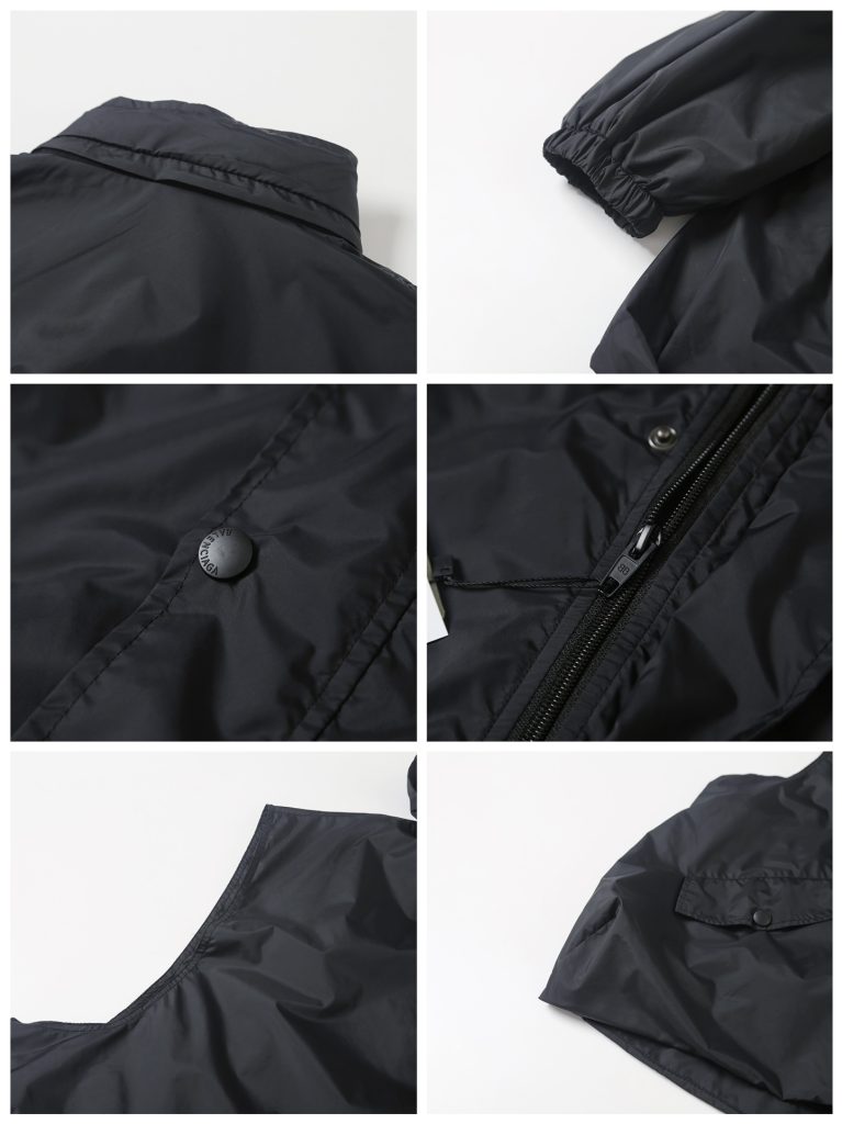 BALENCIAGA バレンシアガ フード付きベスト ブラック - 画像 7