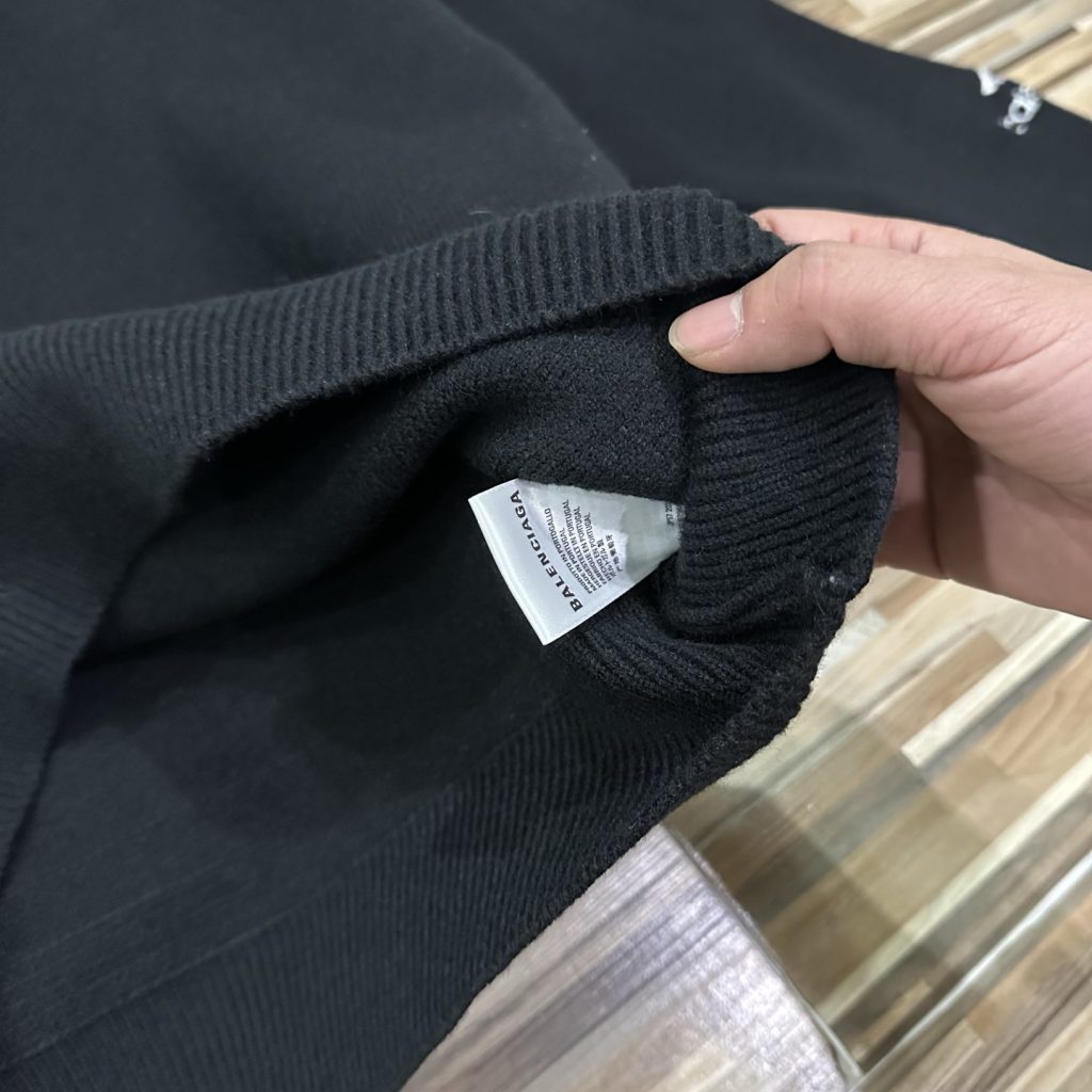BALENCIAGA バレンシアガ ニットセーター ブラック - 画像 2