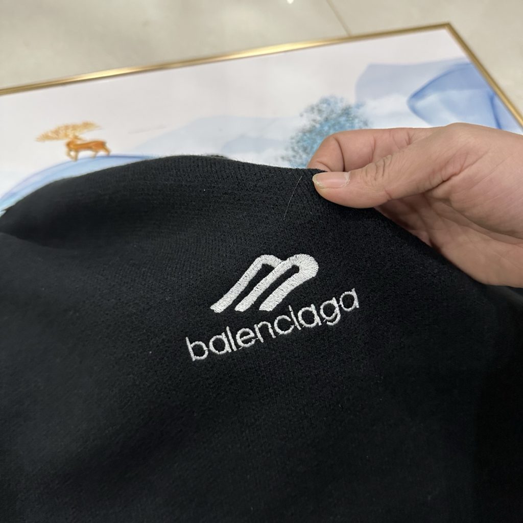 BALENCIAGA バレンシアガ ニットセーター ブラック - 画像 3