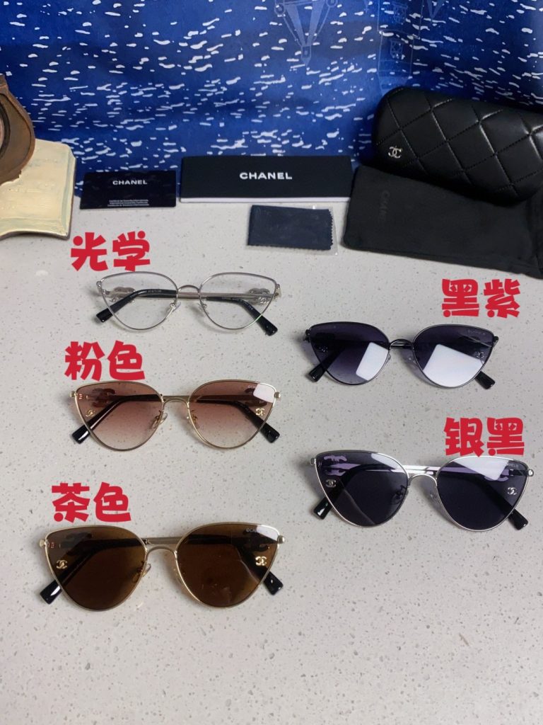 CHANEL シャネル サングラス フレーム太め レディース ブラック ピンク ブラウン ブラック 他全5色展開 - 画像 4