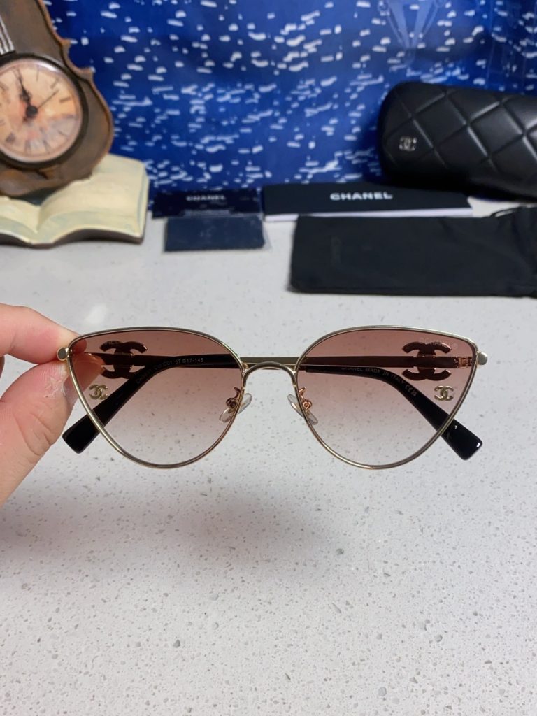 CHANEL シャネル サングラス フレーム太め レディース ブラック ピンク ブラウン ブラック 他全5色展開 - 画像 7