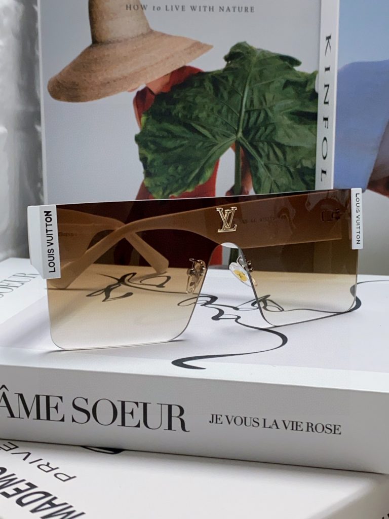 LOUIS VUITTON ルイヴィトン サングラス フレーム メンズ レディース 2024新作 ワンサングラス 金属 メンズレディース兼用 インスタ映え 31296 33296 33298 多色展開 - 画像 2