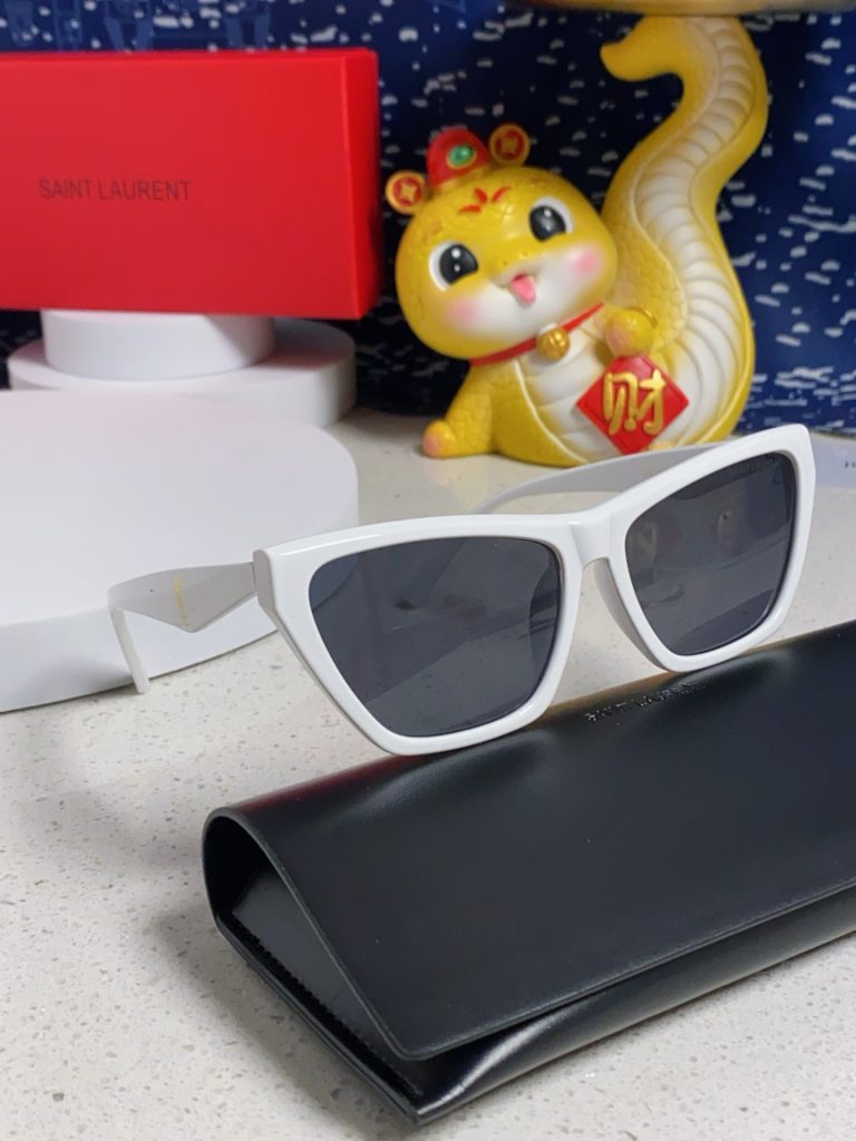 SAINT LAURENT サンローラン サングラス フレーム型 2025年新作 フラットサングラス 偏光 レディース メンズ 31299 多色展開 - 画像 2