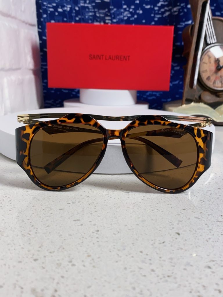 SAINT LAURENT サンローラン サングラス フェイスサングラス シェイプ レディース メンズ トゥルーレディース 多色展開 - 画像 3