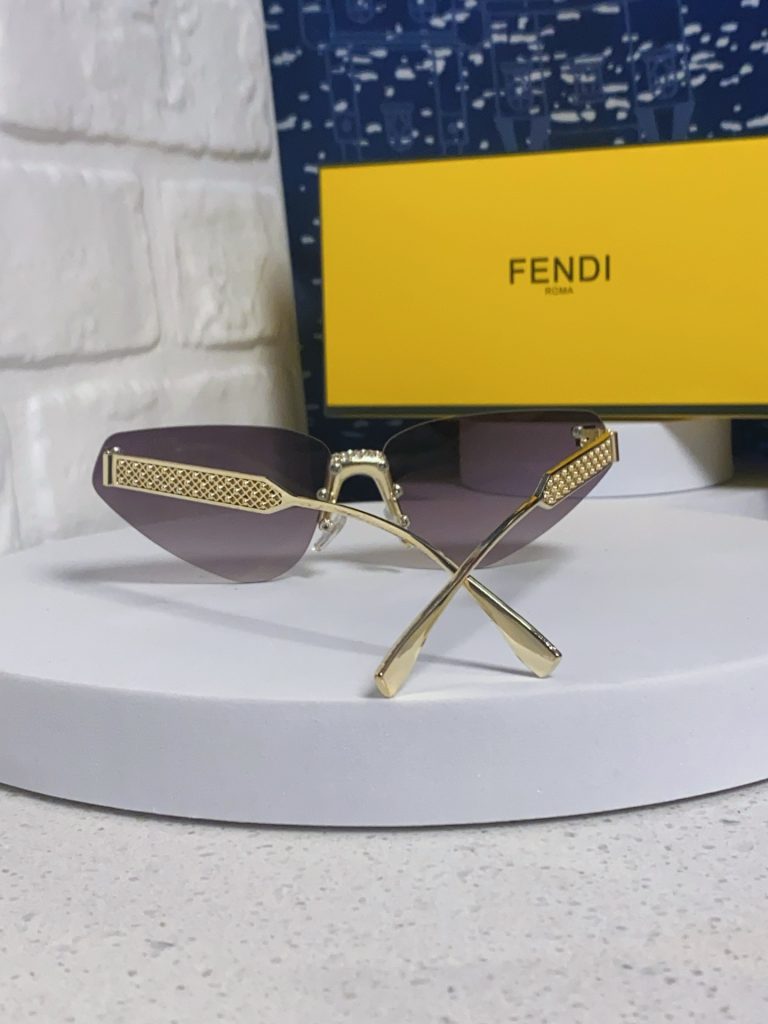 FENDI フェンディ フェンディ フェンディ フェンディ サングラス フェンディ フェンディ フェンディ 金色 グラデーション ドラゴン フェンディ フェンディ フェンディ 7777 - 画像 6