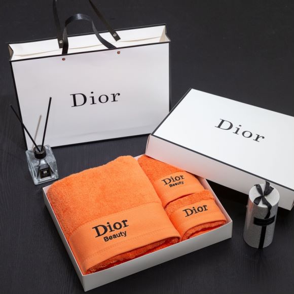タオルセット Dior ディオールバスタオル3枚セット デイリータオル パレオ/湯上がりタオル お風呂グッズ家庭用 吸水性 5色 - 画像 6