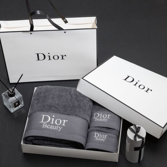タオルセット Dior ディオールバスタオル3枚セット デイリータオル パレオ/湯上がりタオル お風呂グッズ家庭用 吸水性 5色 - 画像 4