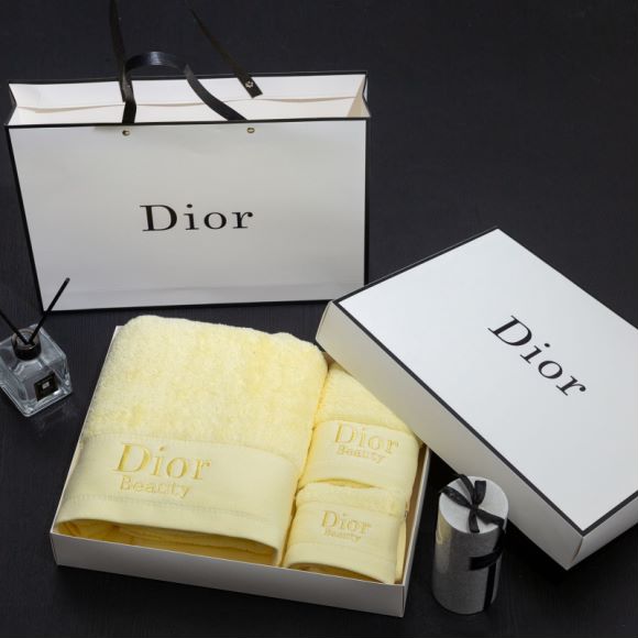 タオルセット Dior ディオールバスタオル3枚セット デイリータオル パレオ/湯上がりタオル お風呂グッズ家庭用 吸水性 5色 - 画像 5