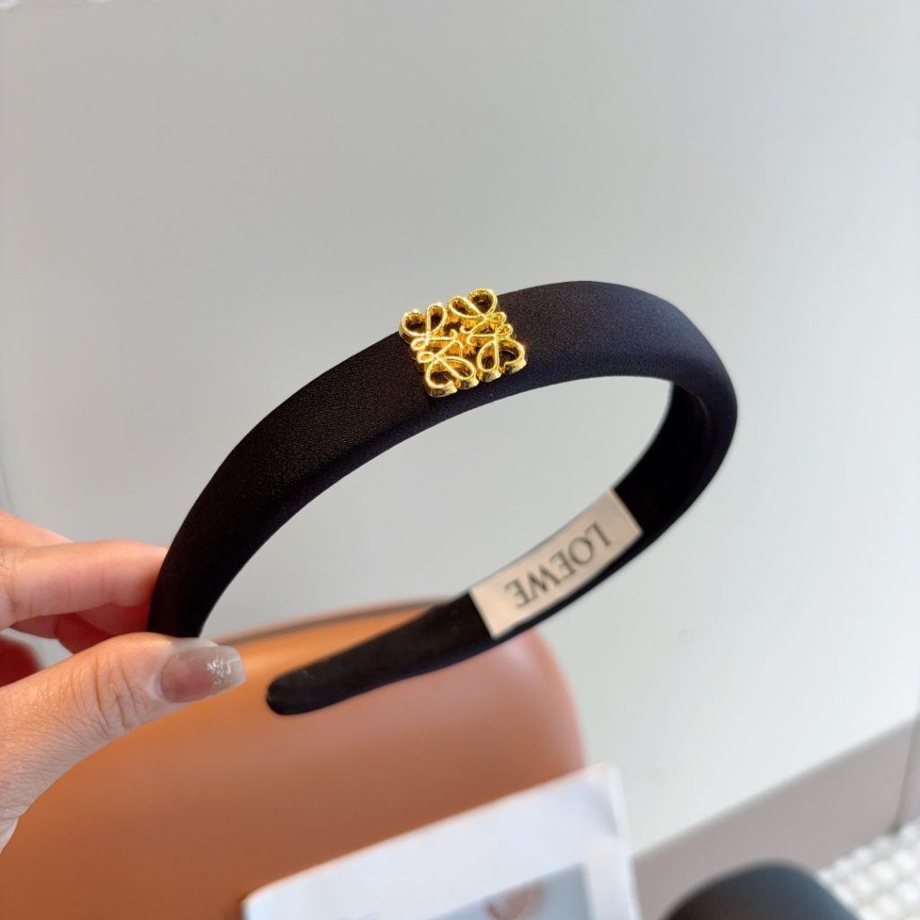 LOEWE ロエベ ヘアバンド シルク ファッション ブランド 2色展開 - 画像 6