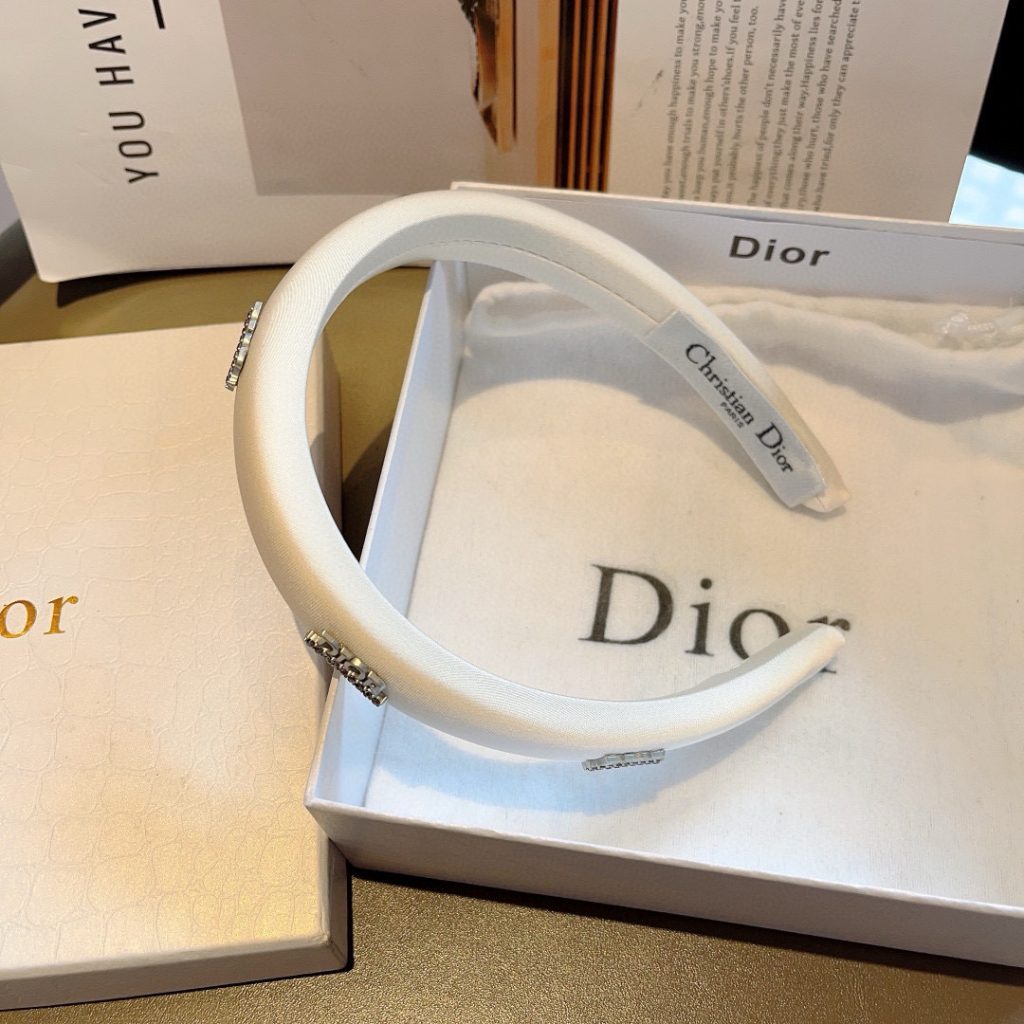 DIOR ディオール ヘアバンド 本革 通勤 通学 全2色 - 画像 5