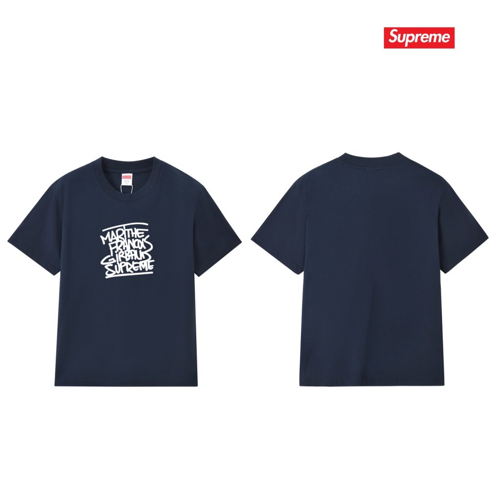 SUPREME スュプリーム ロゴTシャツ マルチカラーレディースTシャツ メンズTシャツ 全5色 - 画像 2