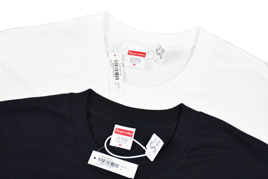 SUPREME スーパー ロゴTシャツ 通勤 通学 ブラック ホワイト 全2色 - 画像 3