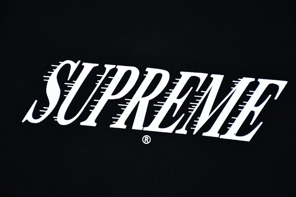 SUPREME スーパー ロゴTシャツ 通勤 通学 ブラック ホワイト 全2色 - 画像 5