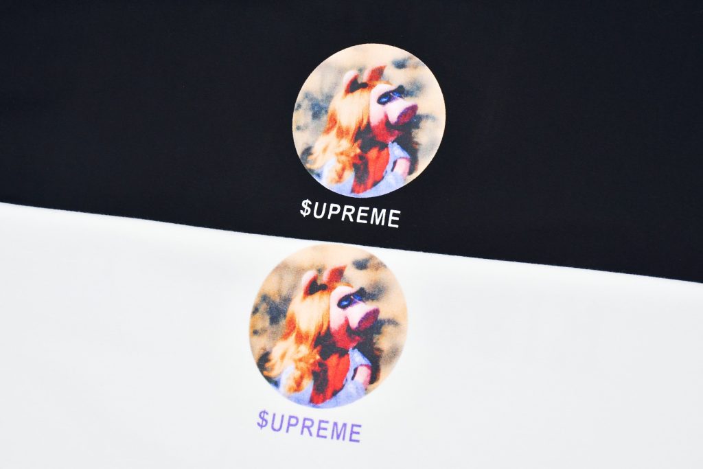 SUPREME スュープリーム ミスピギーTシャツ ブラック ホワイト 全2色 - 画像 6
