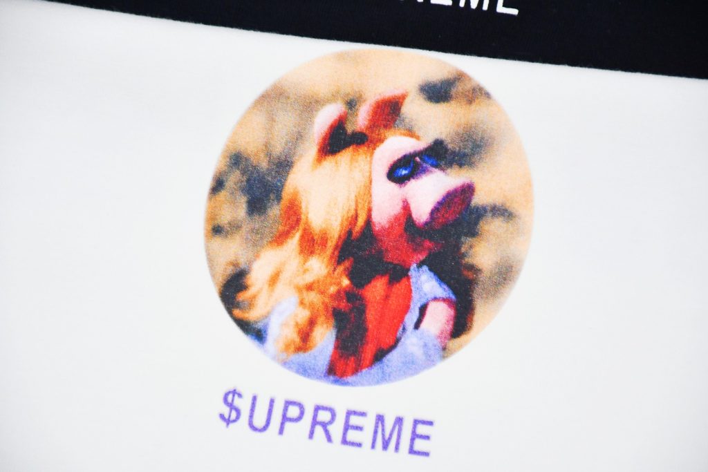 SUPREME スュープリーム ミスピギーTシャツ ブラック ホワイト 全2色 - 画像 7