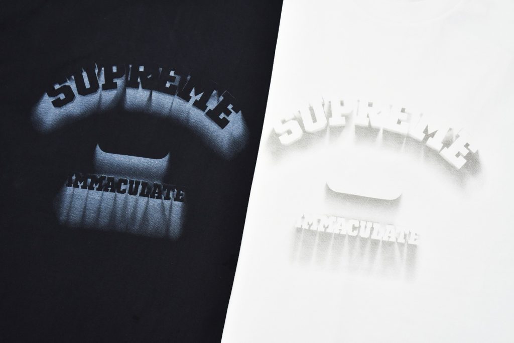 SUPREME スーパー シャドウTシャツ ブラック ホワイト 全2色 - 画像 4