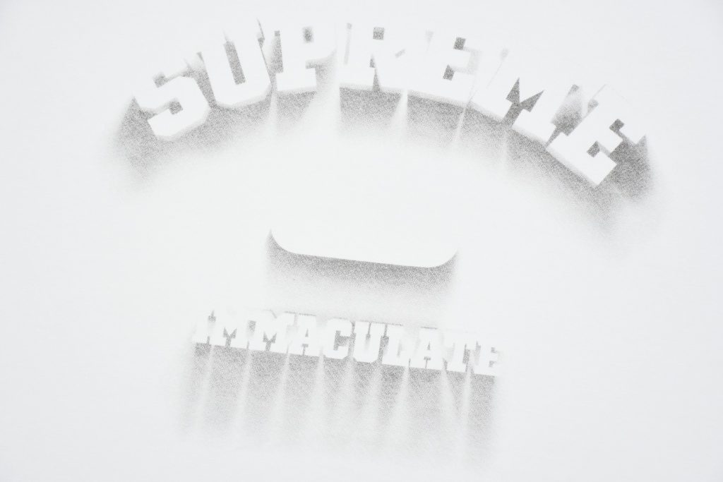 SUPREME スーパー シャドウTシャツ ブラック ホワイト 全2色 - 画像 6