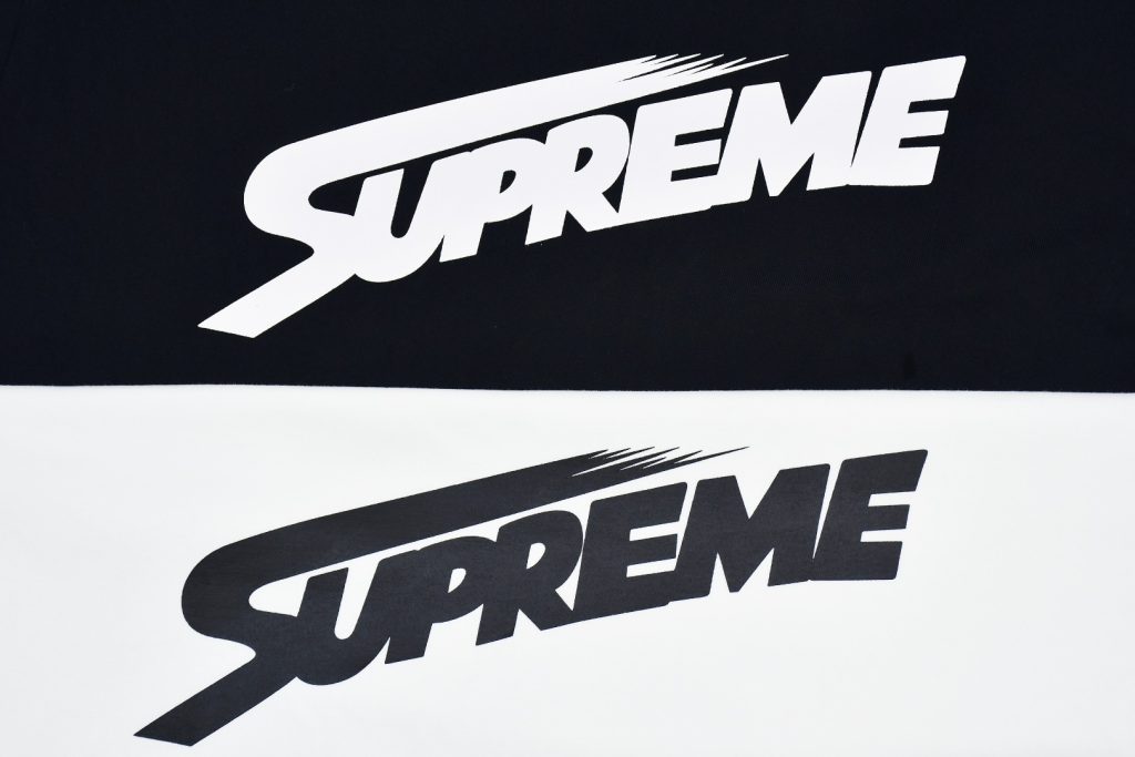 SUPREME スーパーイエロー ロゴTシャツ 全2色 - 画像 4