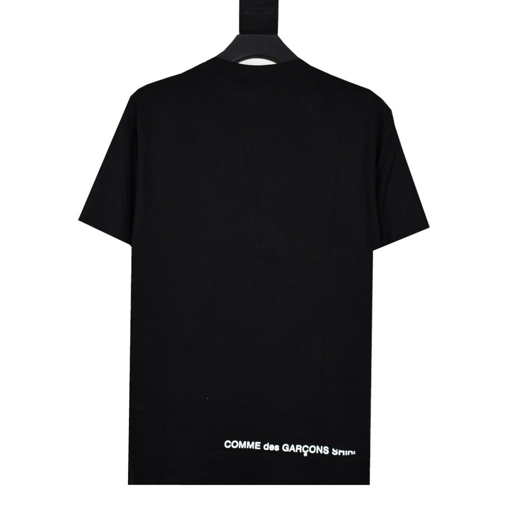 Supreme スュプリーム COMME des GAR ONS SHIRT コムデギャルソン シャツ ミニロゴ Tシャツ ブラック ホワイト 全2色 - 画像 2