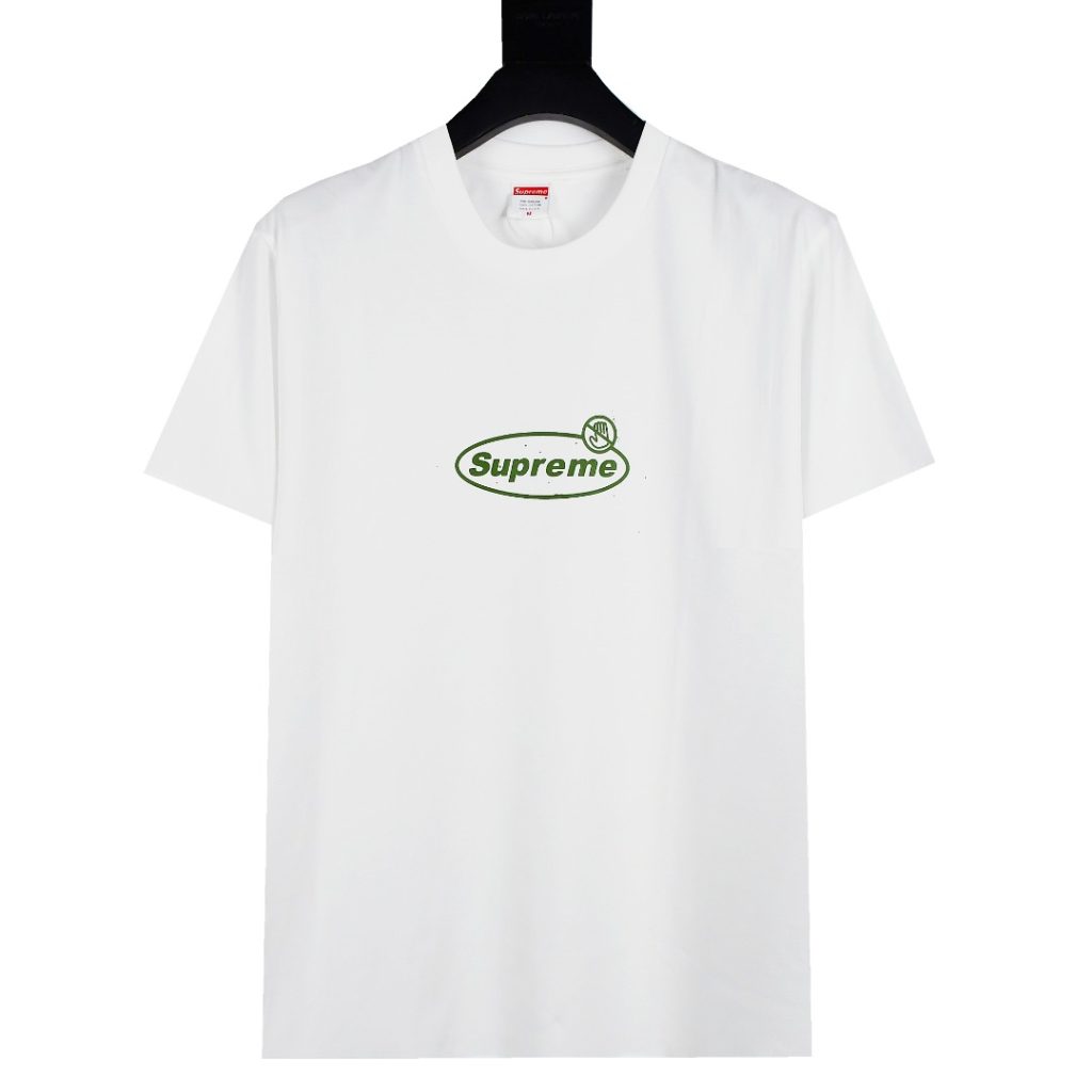 SUPREME スーパークリア Tシャツ メンズ 半袖 ブラック ホワイト グリーン 全3色 - 画像 3