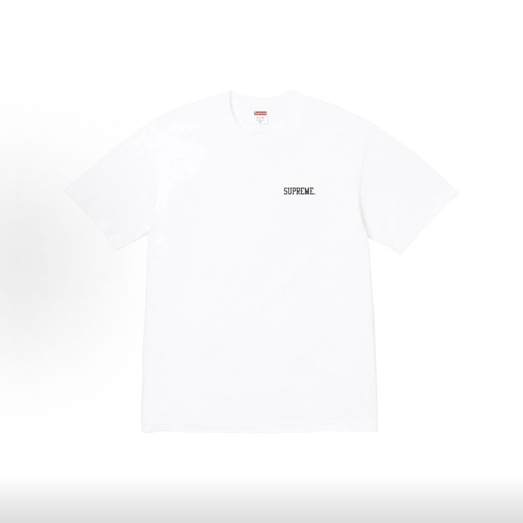 SUPREME スュプリーム ロゴTシャツ ファッションTシャツ ブラック ホワイト - 画像 4