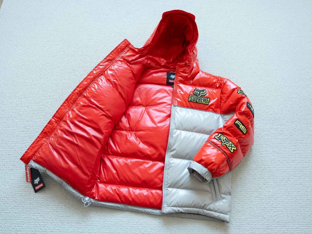 SUPREME スーパーイースト ファクトリーチーム コラボ ダウンジャケット 全2色 - 画像 4