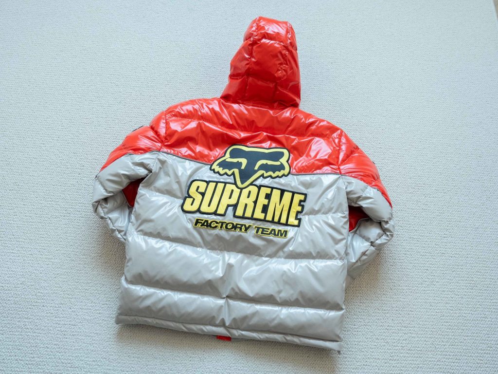 SUPREME スーパーイースト ファクトリーチーム コラボ ダウンジャケット 全2色 - 画像 6