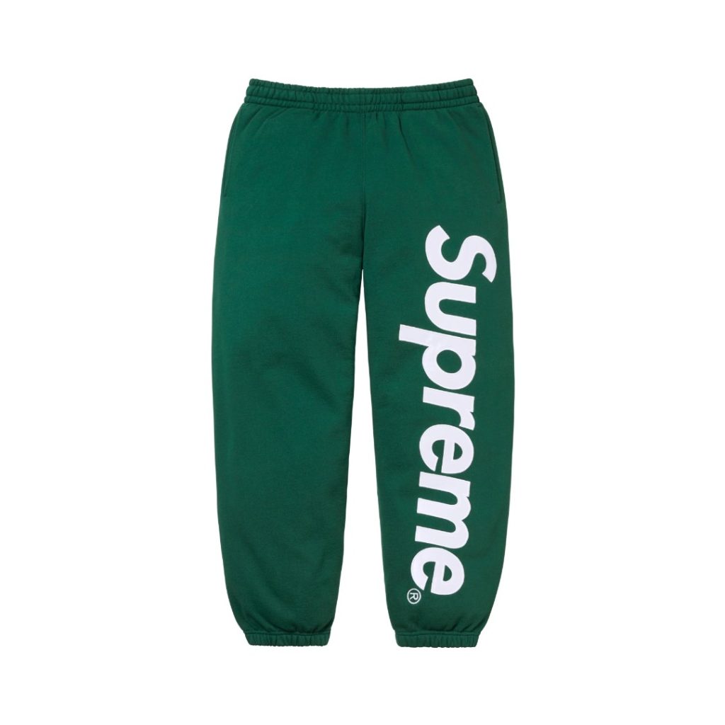 SUPREME スュプリーム ファスナーパンツ フレキシブルロゴ 321 ブラック - 画像 4