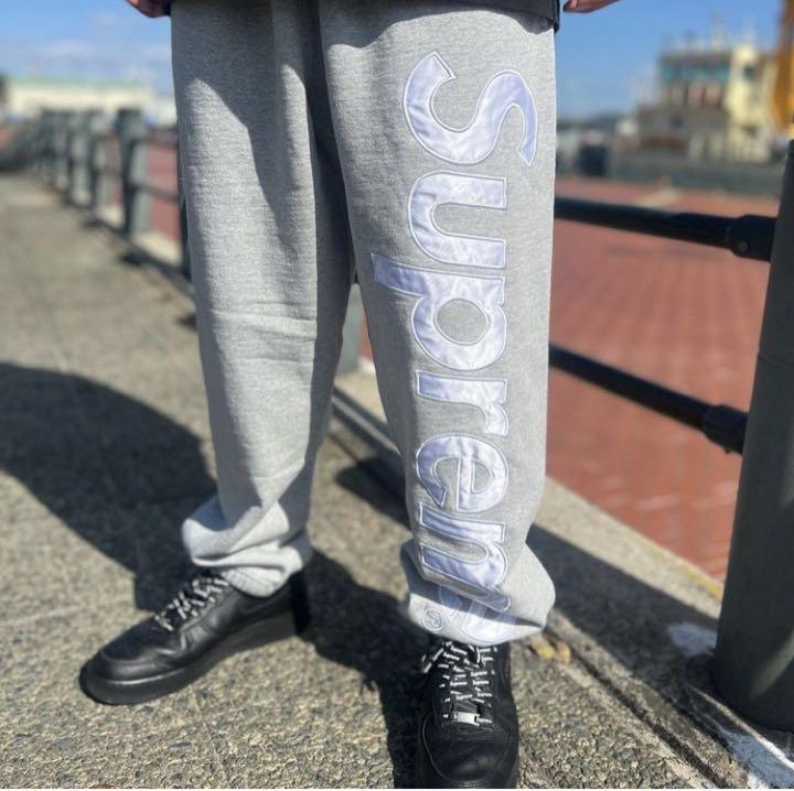 SUPREME スュプリーム ファスナーパンツ フレキシブルロゴ 321 ブラック - 画像 7
