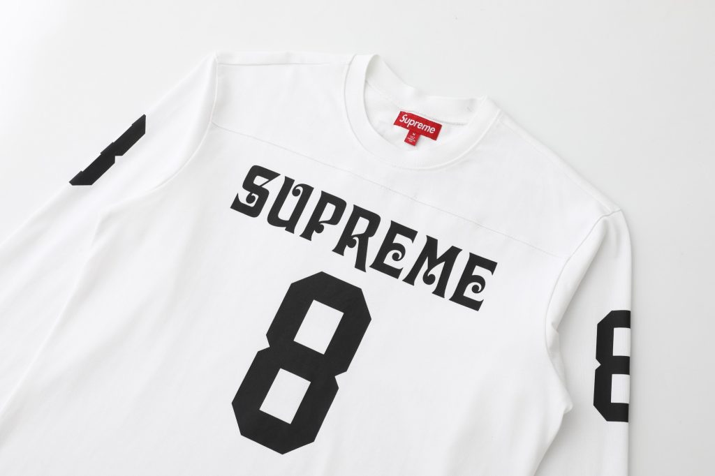 SUPREME スーパー + サイズ: M + ロングスリーブTシャツ + ファッションTシャツ + ブラック ホワイト ネイビー ダークグレー 全4色 - 画像 5