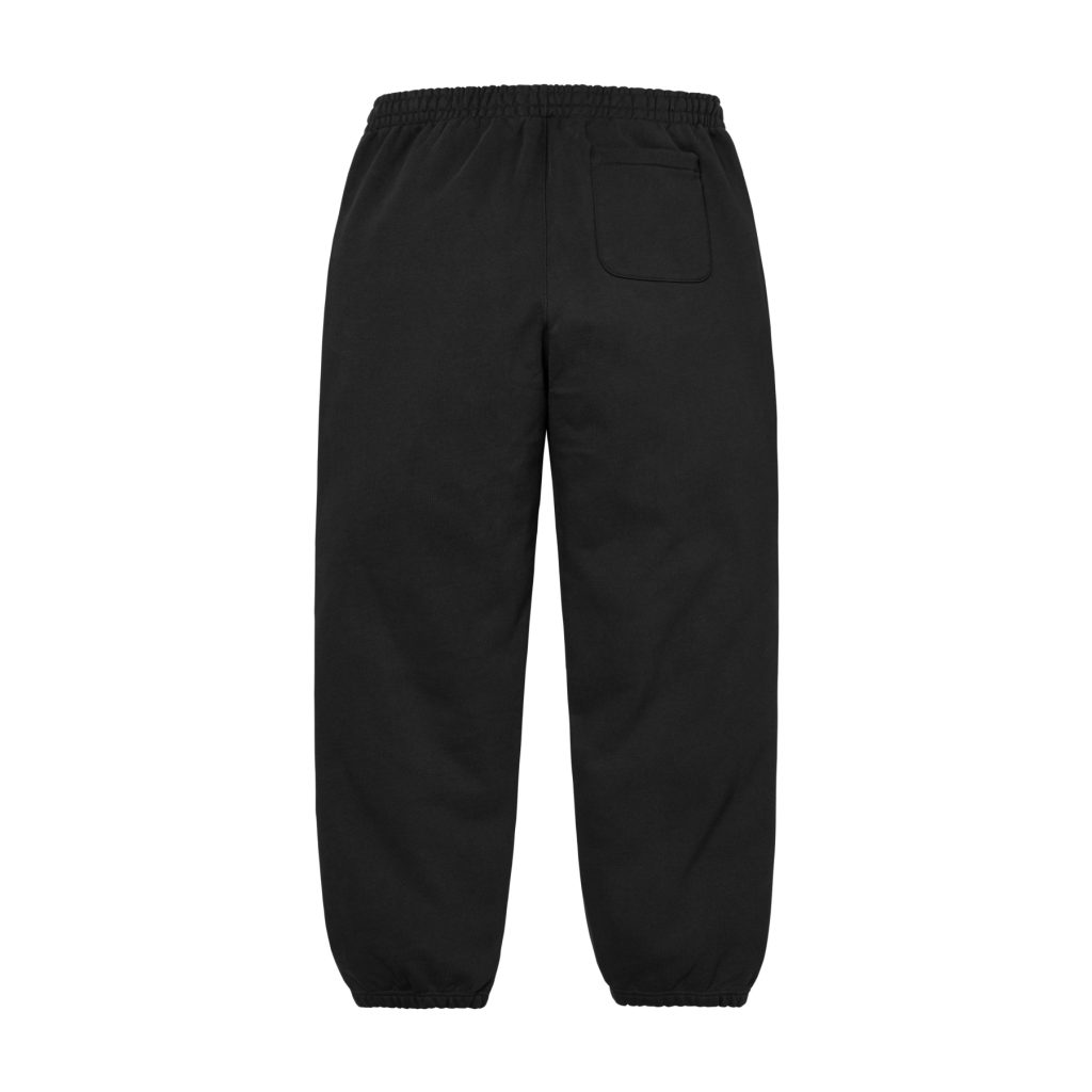 SUPREME ス ジョーダン スウェットパンツ ブラック - 画像 2