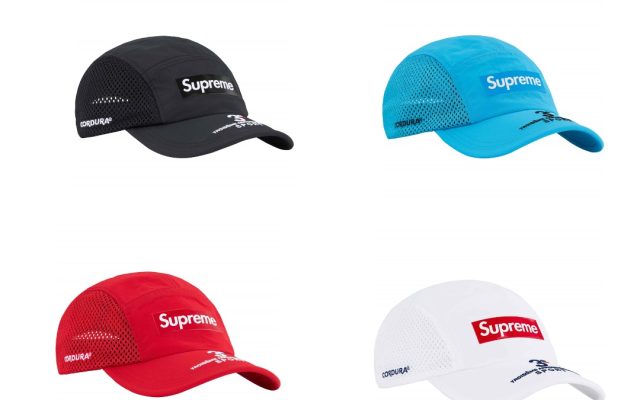 SUPREME スュプリーム サイドパネルキャップ メッシュ 3e アーロンドゥ ポリエステル 全4色
