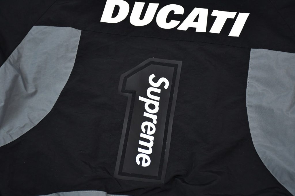 SUPREME スュプリーム デューカティ ランニングジャケット 黒 ホワイト グレー 全3色 - 画像 5
