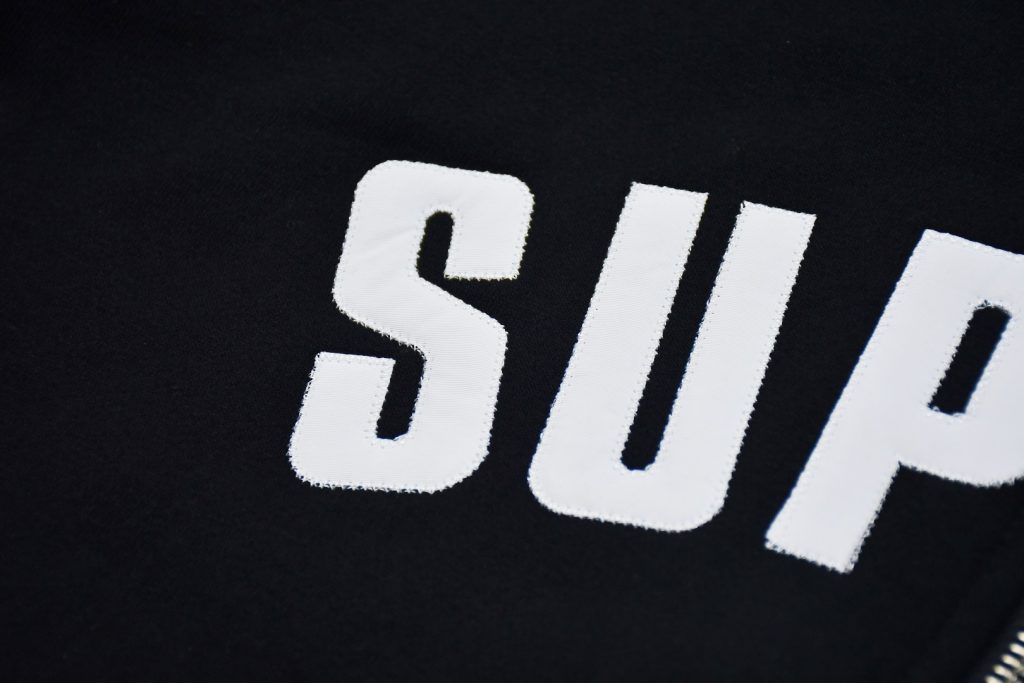 SUPREME スュプリーム ジップアップフード付きパーカー ワッフル素材 耐久性 ブラック レッド ホワイト グレー ブルー 全5色 - 画像 5