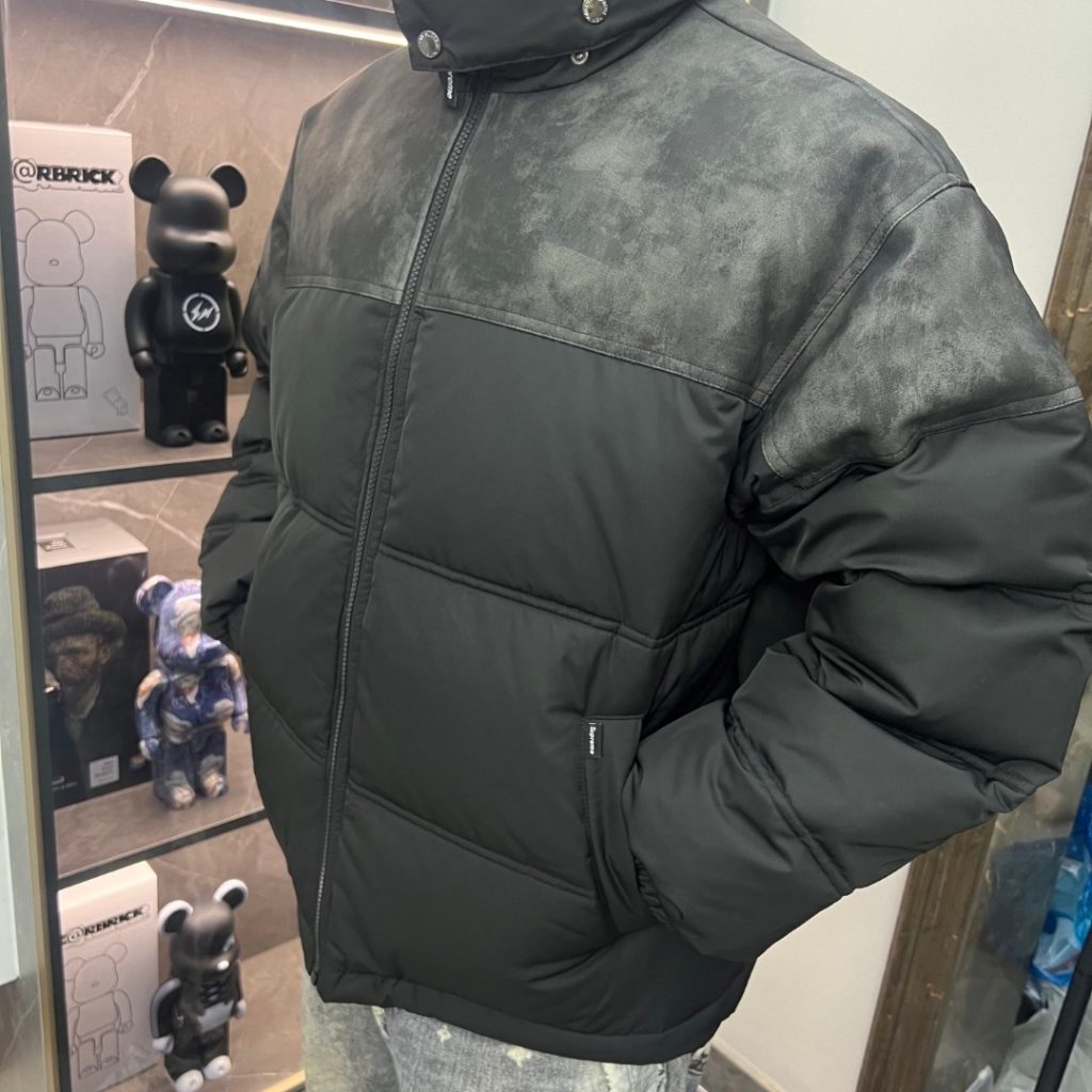 SUPREME スュプリーム レザーヨークパッカージャケット 本革 軽量 ブラック - 画像 2