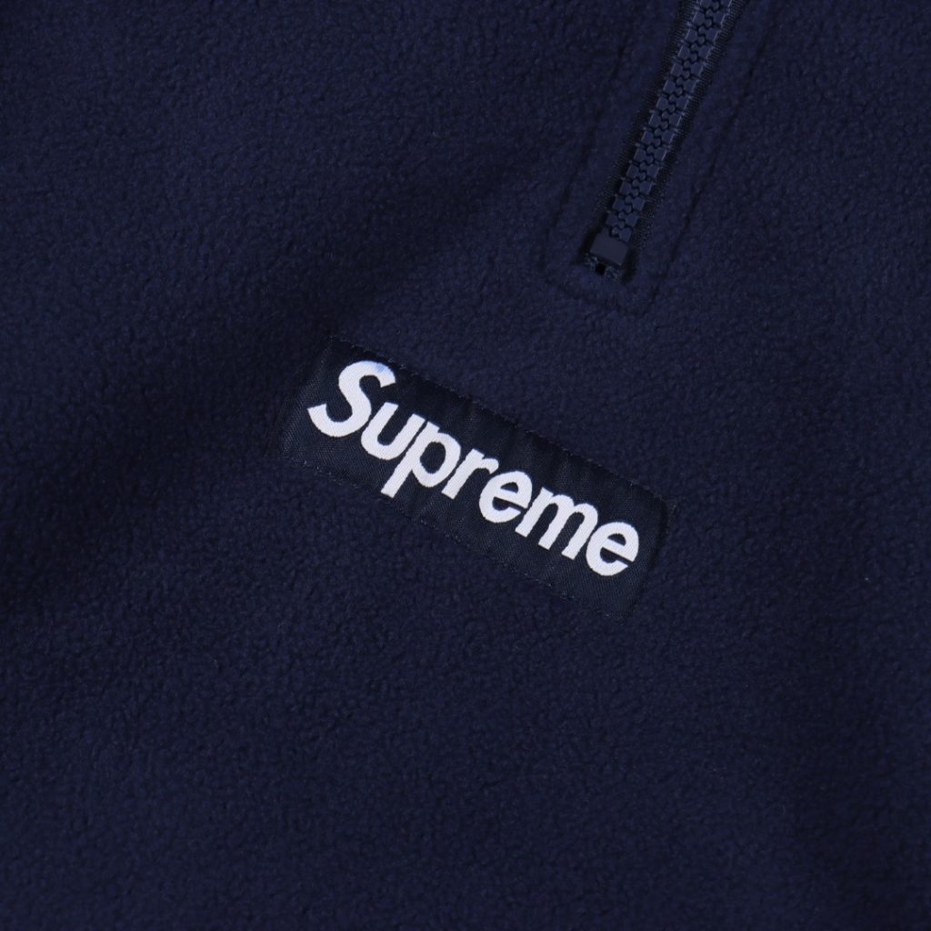 Supreme スュプレム フリースパーカー 裏起毛半袖 ブラック全4色 - 画像 3