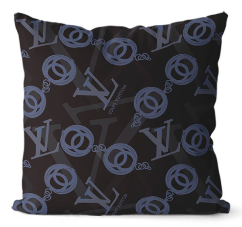 LOUIS VUITTON　ルイ·ヴィトン　クッションカバー/クッション　ブランド抱き枕　クッション中材あり　カバー　リネンベルベット　クッションカバー　ロゴ　モノグラム - 画像 7