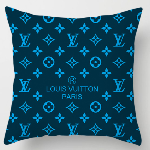LOUIS VUITTON　ルイ·ヴィトン　クッションカバー/クッション　ブランド抱き枕　クッション中材あり　カバー　リネンベルベット　クッションカバー　ロゴ　モノグラム - 画像 8