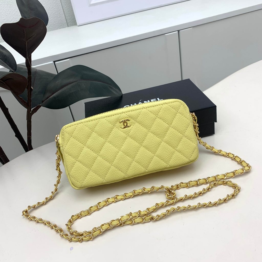 シャネル　CHANEL　ジップ チェーンウォレット　ココマーク　レディース　バッグ　ショルダーバッグ　Wジップチェーンウォレット　13色！ - 画像 3