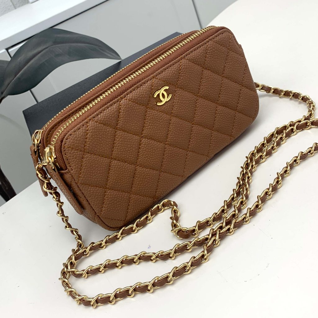 シャネル　CHANEL　ジップ チェーンウォレット　ココマーク　レディース　バッグ　ショルダーバッグ　Wジップチェーンウォレット　13色！ - 画像 5